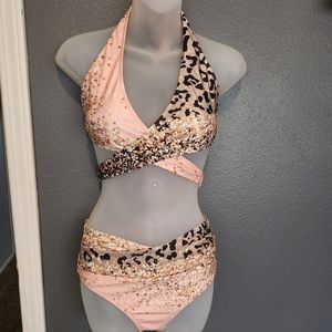 2 piece wrap around bathingsuit